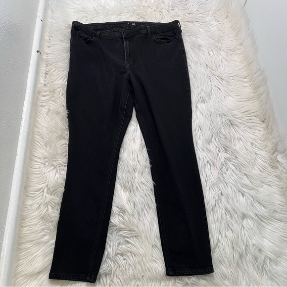 Old Navy High-Rise Wow Super Skinny Jean Black 18 - Picture 3 of 11